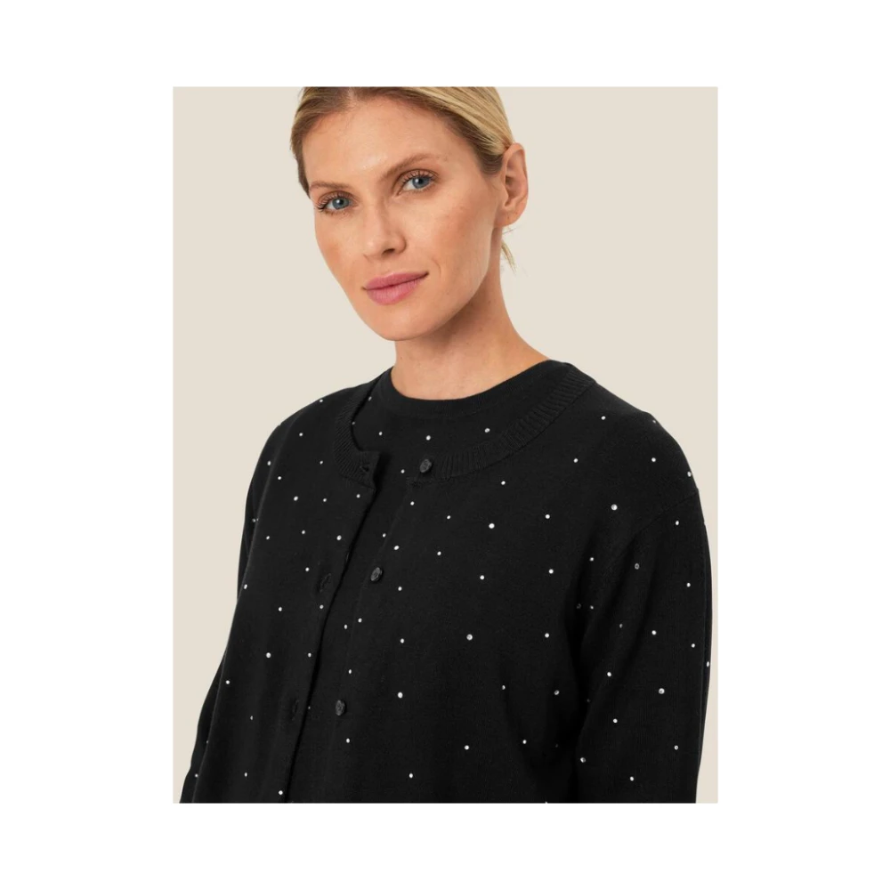 Masai Glitterende Vest met Klassiek Ontwerp Black Dames