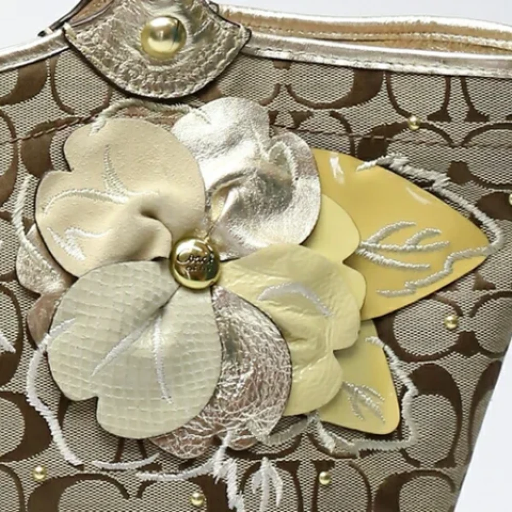 Coach Pre-owned Canvas totes Beige Dames