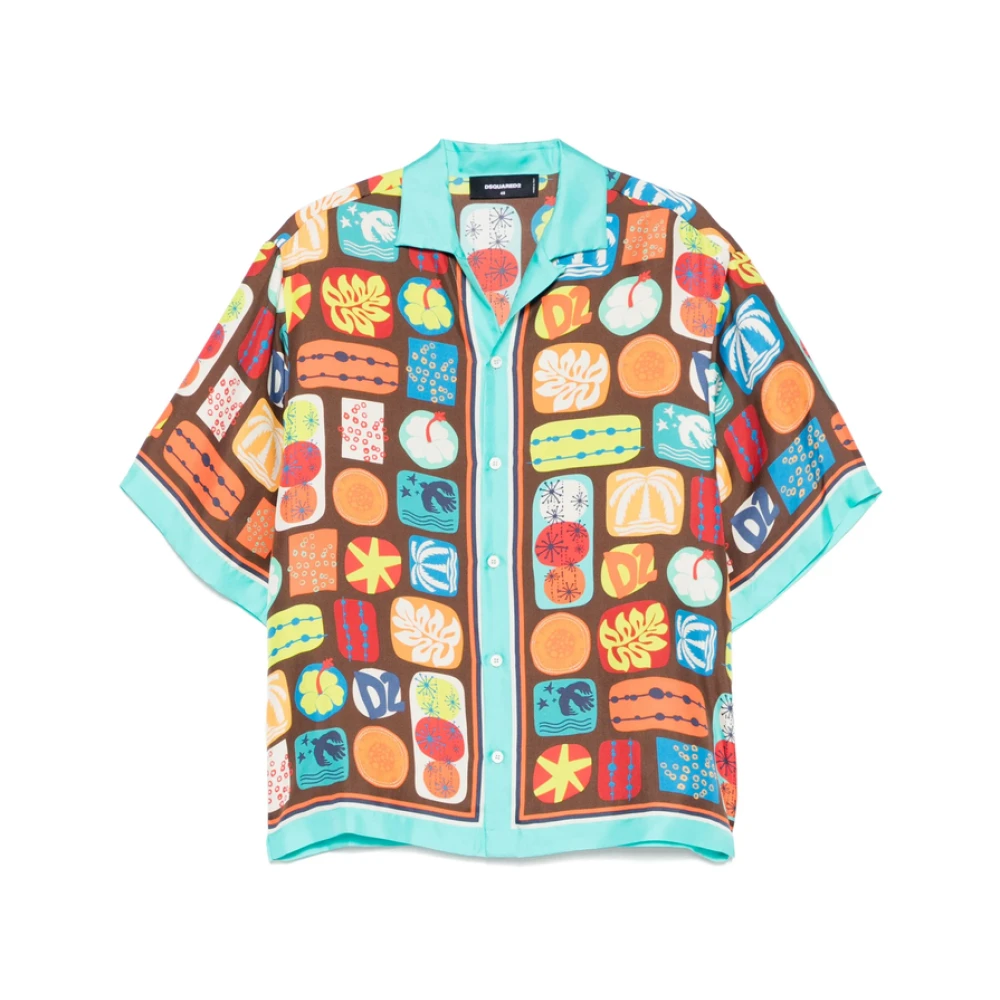 Shirts > Short Sleeve Shirts - - Dsquared2 - Modalova