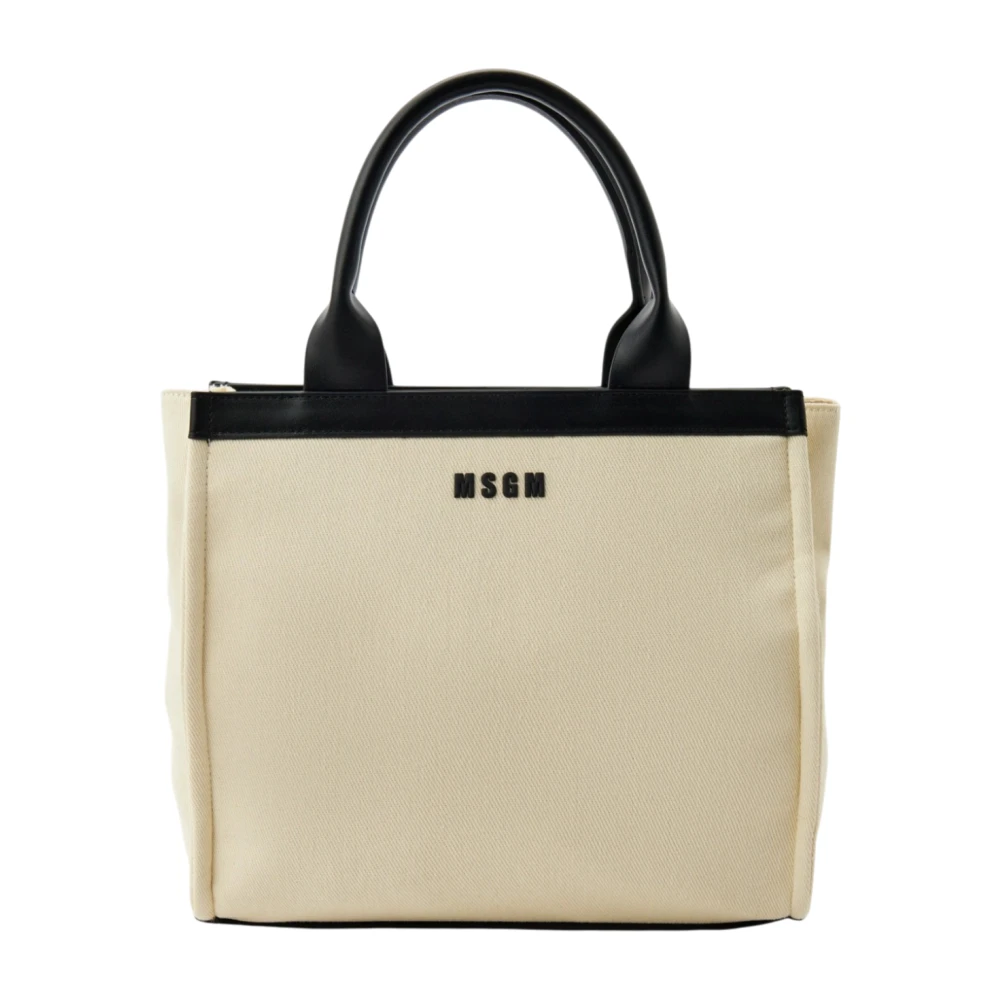 Msgm - Bags > Handbags - White - Msgm - Modalova