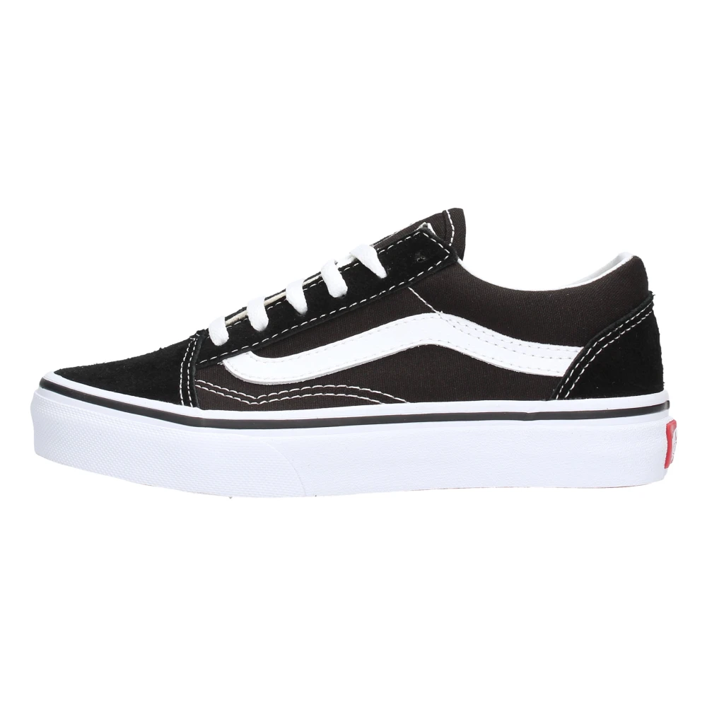 Vans Unisex Kids Black Kids Sneakers, 29 Eu, Low Profile Trainers With Iconic Side Stripe
