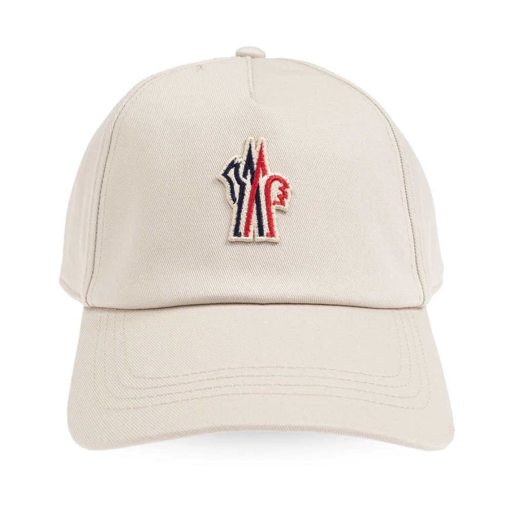 Moncler Men's Beige Baseball Cap