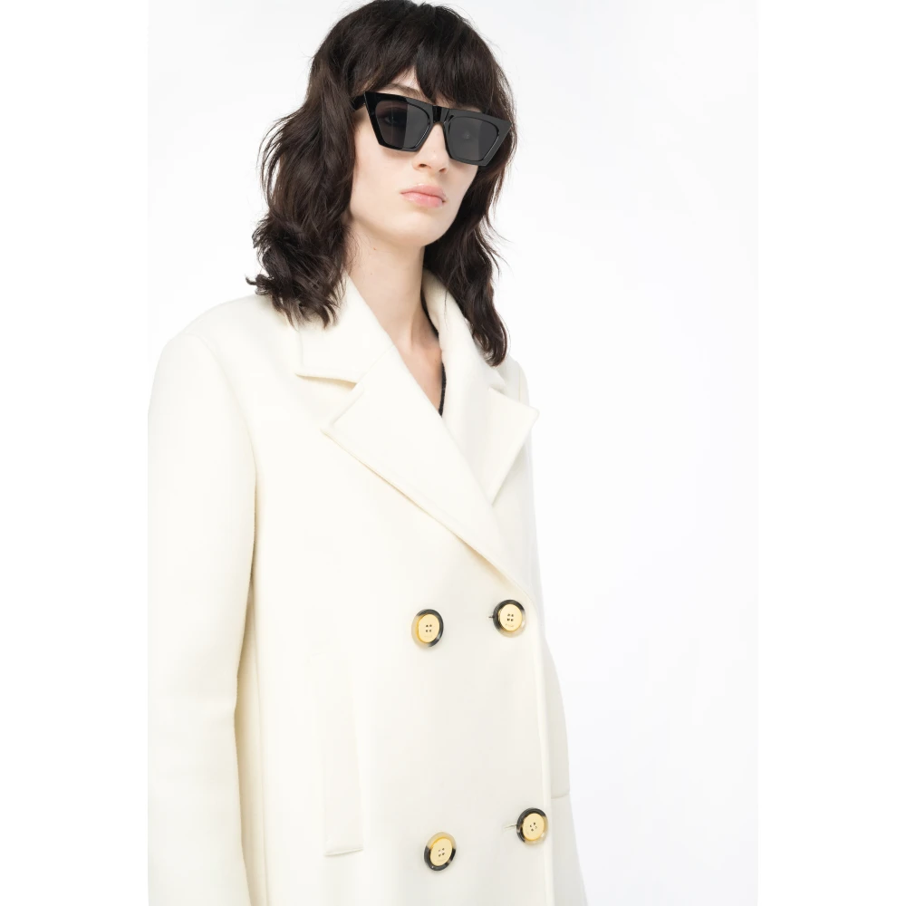 pinko Down Coats White Dames