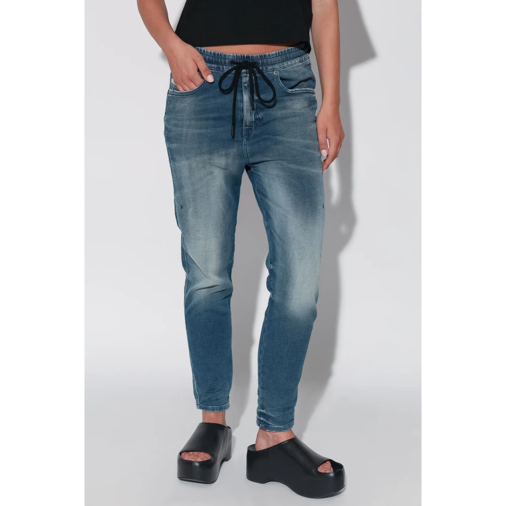 Diesel Ripped Pants 2041 D-Fayza Blue Dames