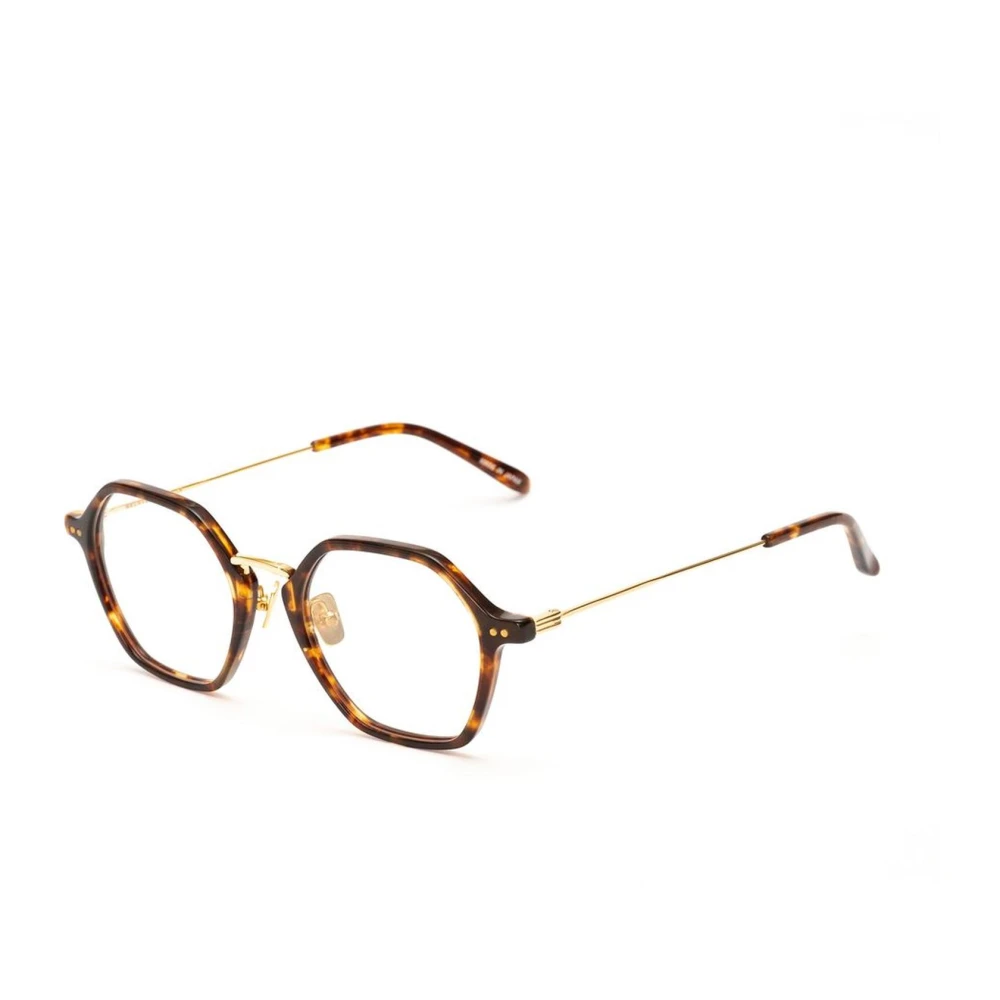 Belstaff Handgemaakte Acetaatframes met Titaniumscharnieren Brown Dames
