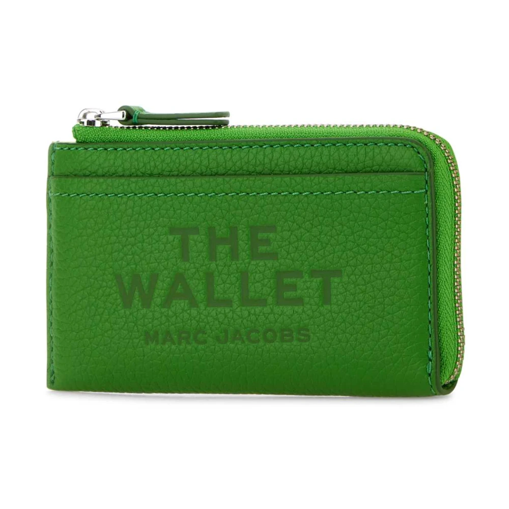 Marc Jacobs Groene Leren Portemonnee Green Dames