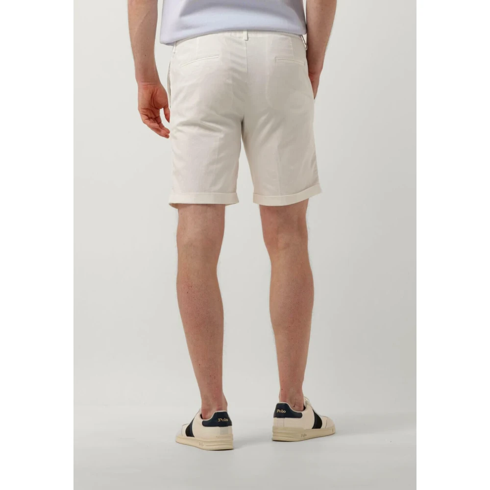 Profuomo Zomer Shorts Off White Trendy White Heren