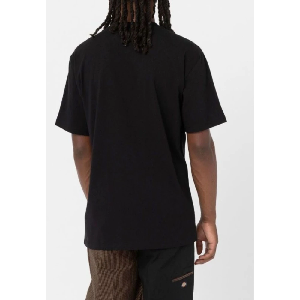 Dickies Mannen Zak Tee in Zwart Black Heren