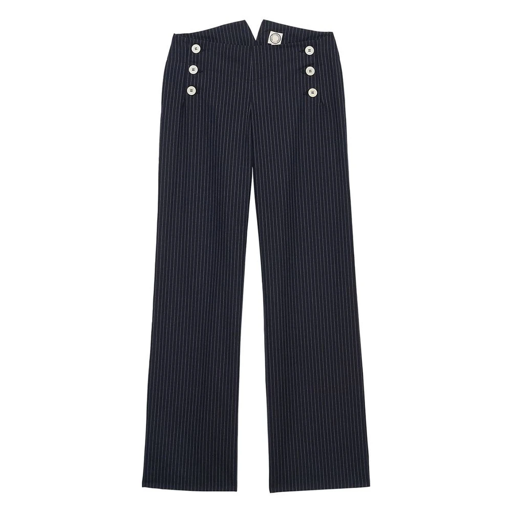 Ines De La Fressange Paris Gabriel Broek Blue Dames