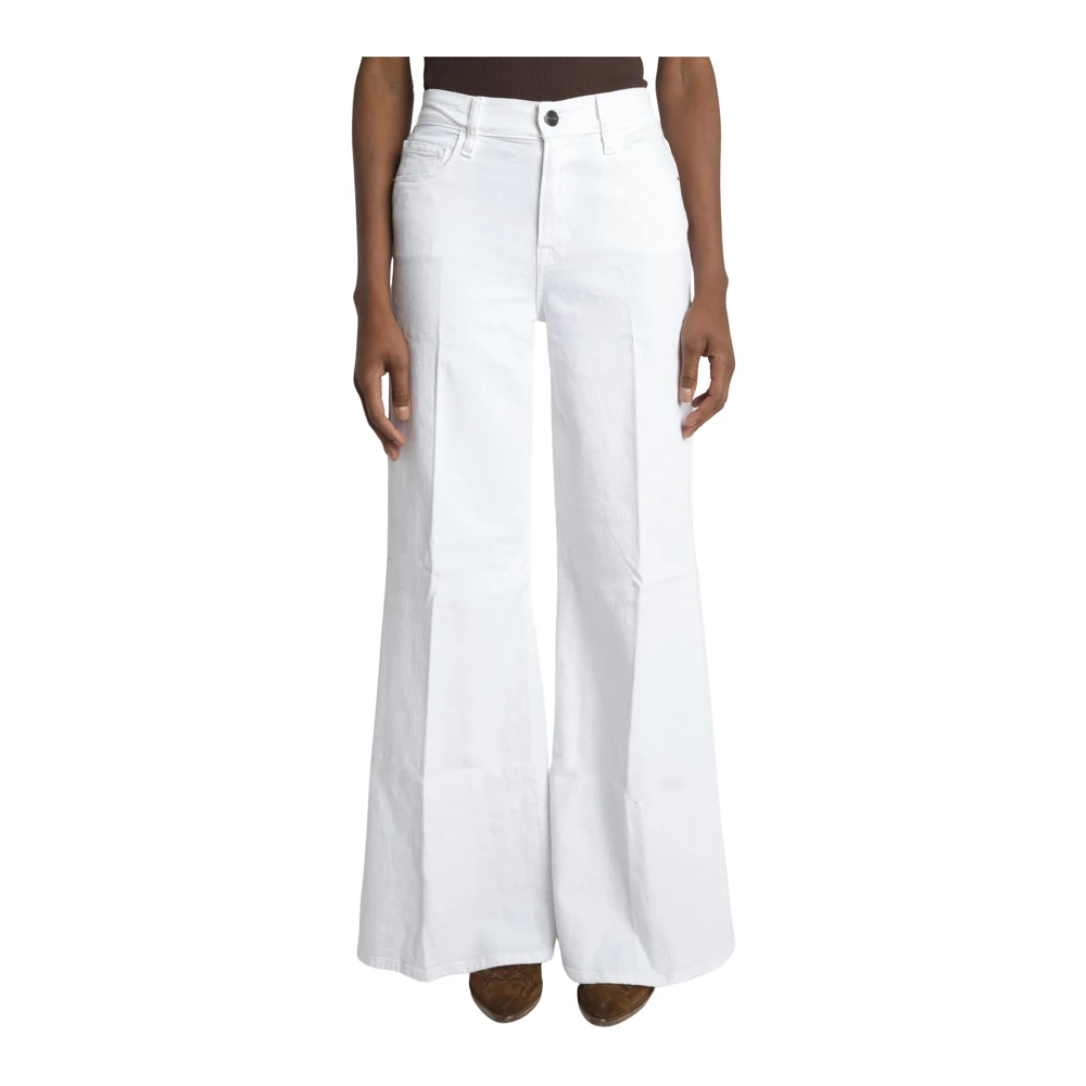 Trousers > Wide Trousers - - Frame - Modalova