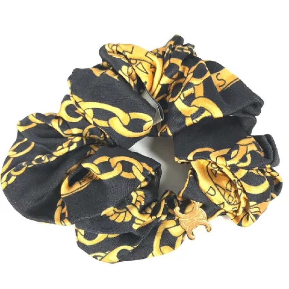 Celine Vintage Pre-owned Fabric hair-accessories Black Dames
