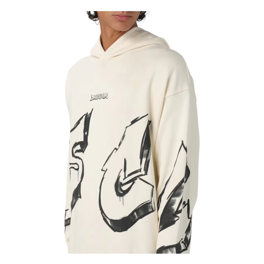 Disclaimer Lichtgewicht Hoodie White Heren