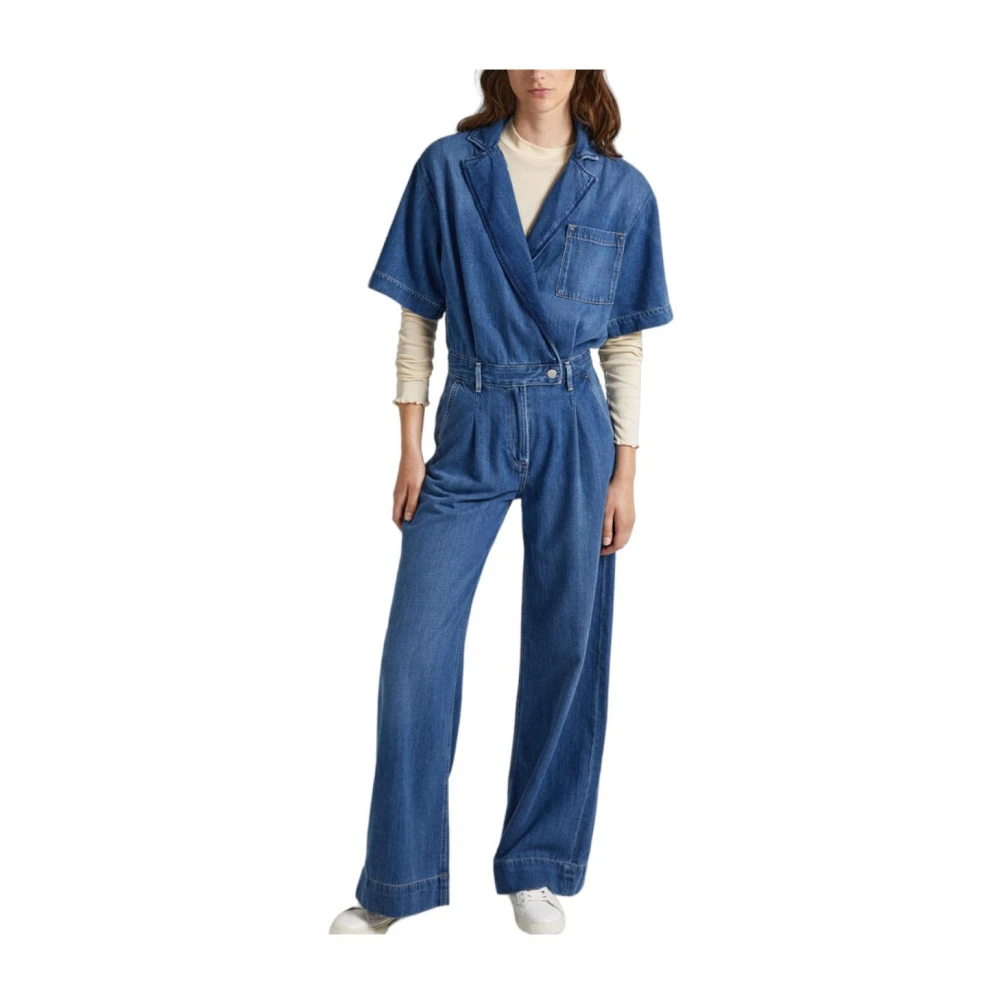 Pepe Jeans Women's Blue Jumpsuits