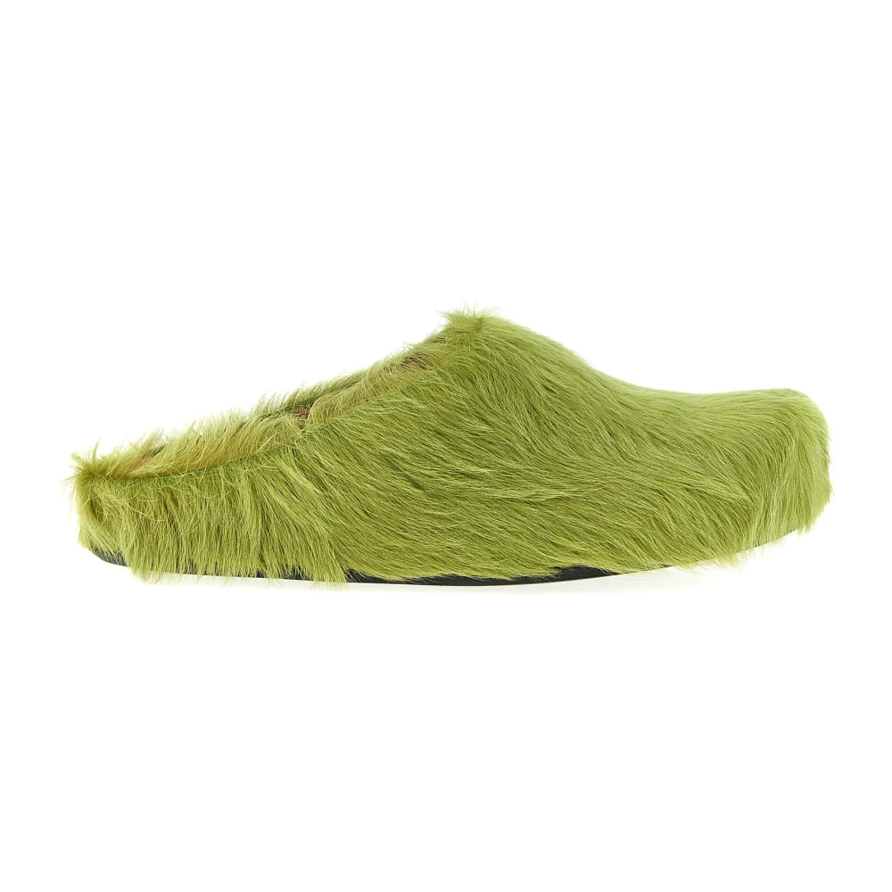 Marni , Mules, Male, Green, 6 Uk, Fussbett Sabot