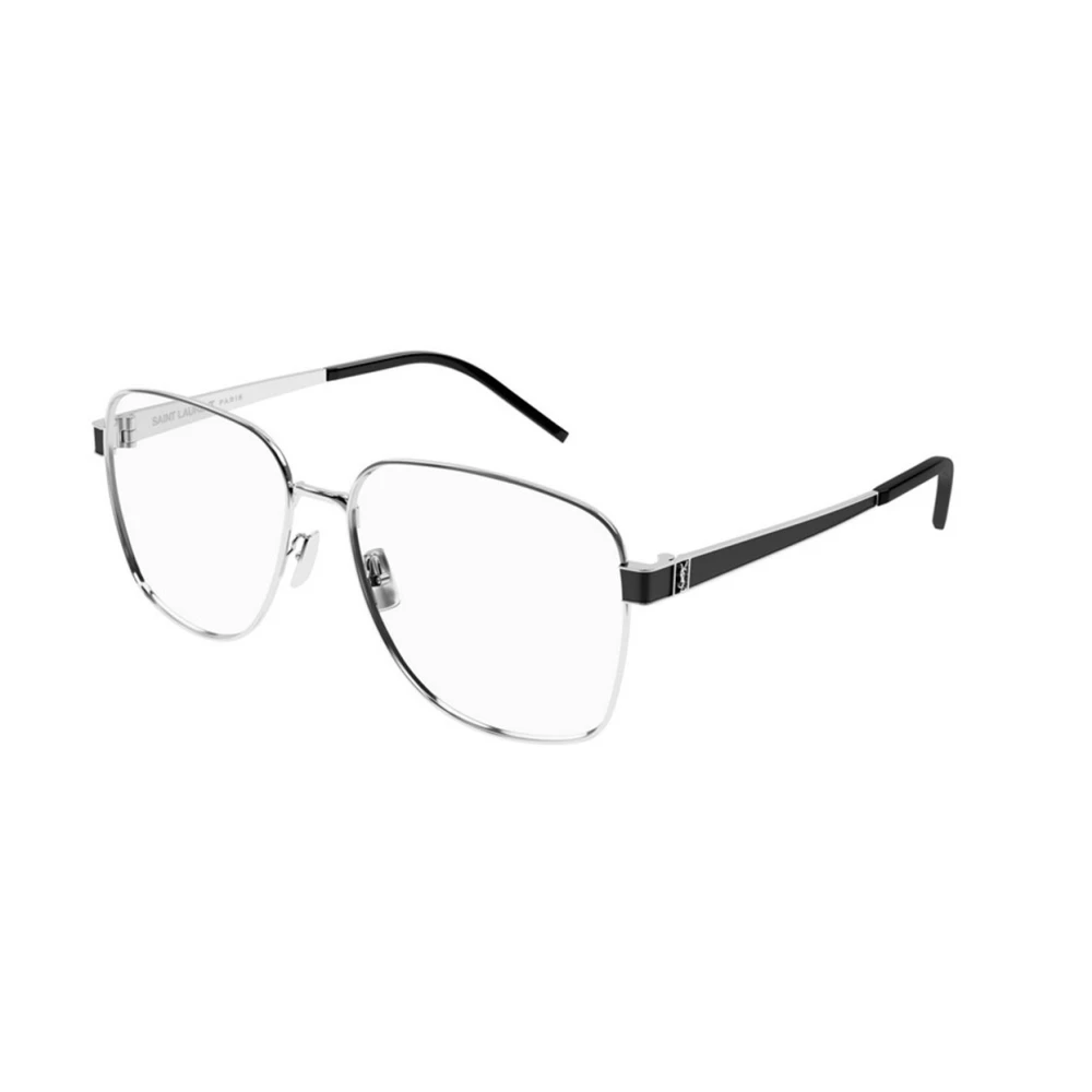 Saint Laurent Silver Mount M134 Zonnebril Gray Unisex