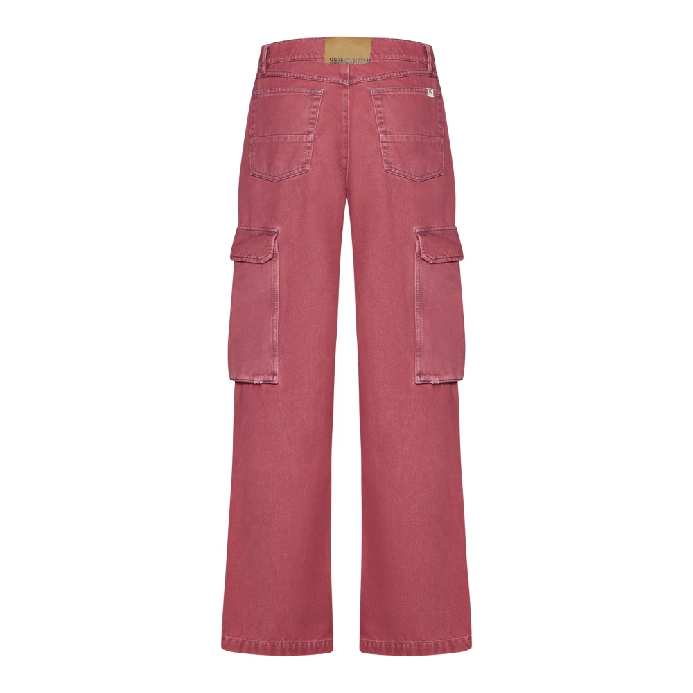 Semicouture Stijlvolle Jaimee Broek Pink Dames