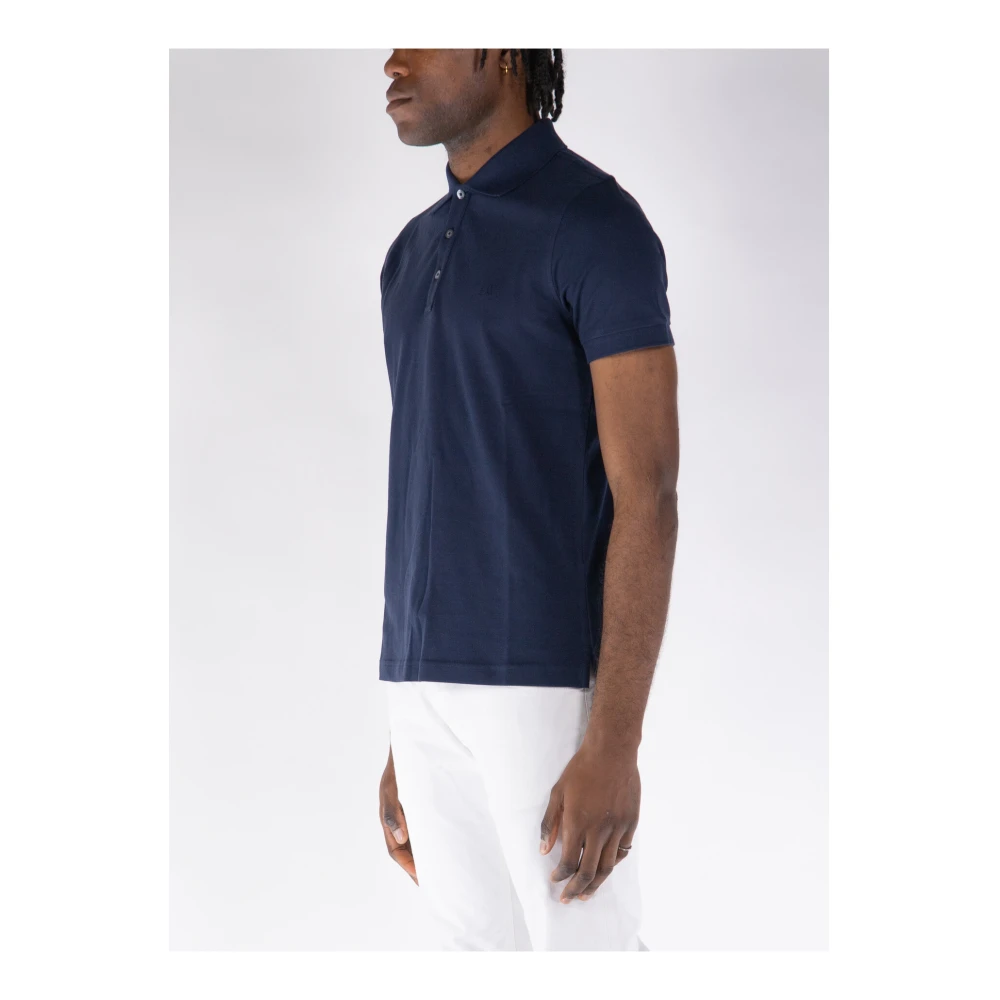 Fay Klassieke Polo Shirt Blue Heren