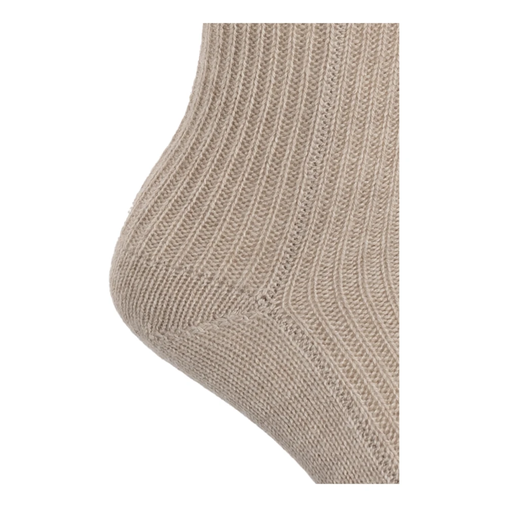 Lisa Yang Sokken Zeraphine Beige Dames