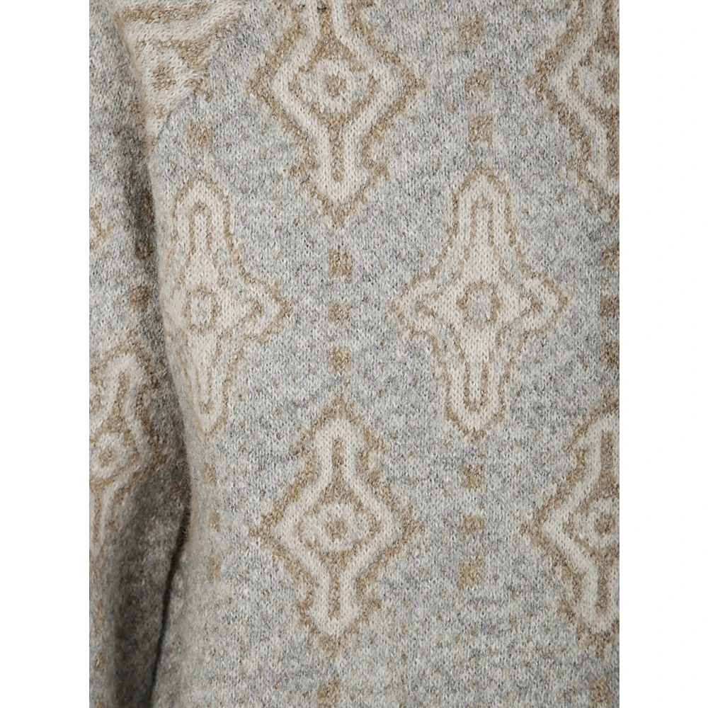 BRUNELLO CUCINELLI Grijze Turtleneck Sweater Gray Heren