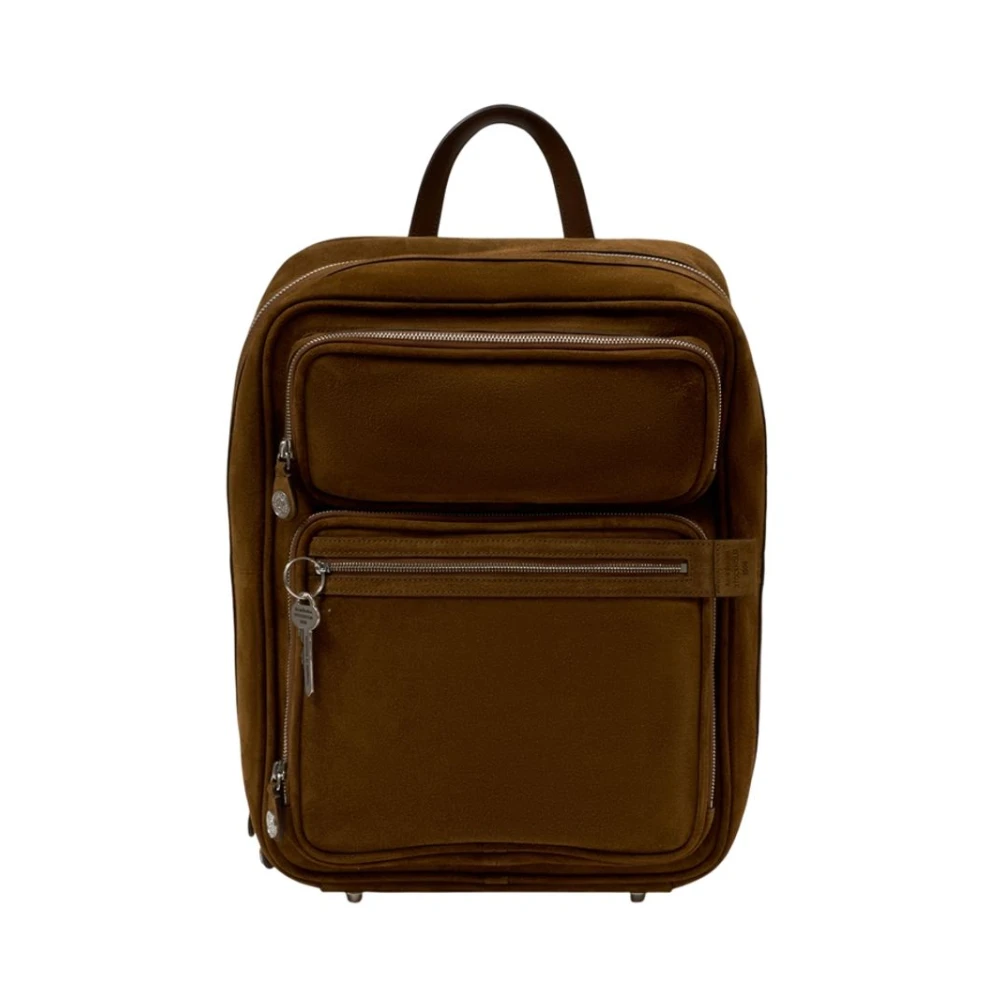 Acne Studios Unisex Brown Camero Gym V Backpack