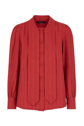 Jacquard Silk Shirt