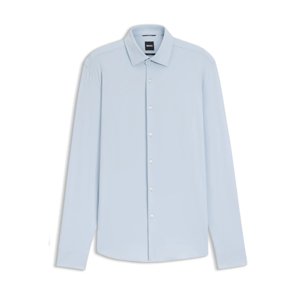 Hugo Men's Blue Hank Shirt - Formal Shirts - L - Shirts