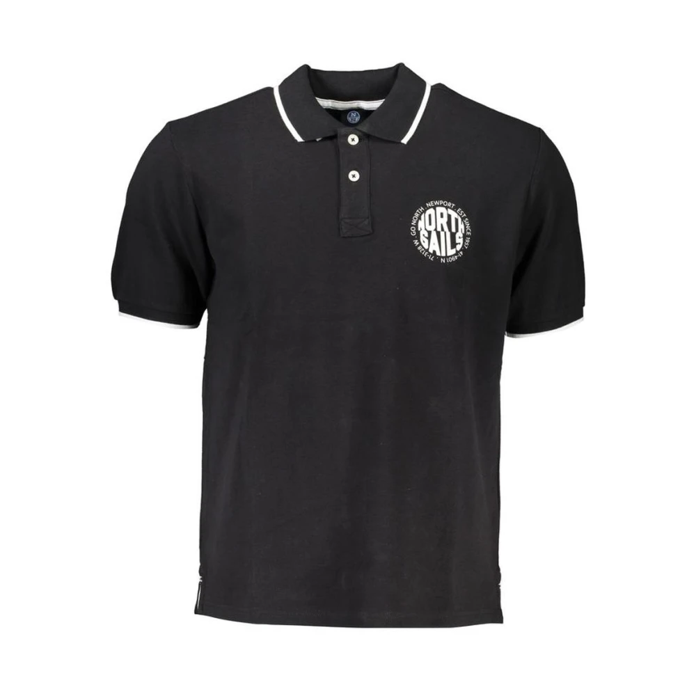 NORTH SAILS POLO MANICHE CORTE UOMO NERO TAGLIA = L - Immagine 3