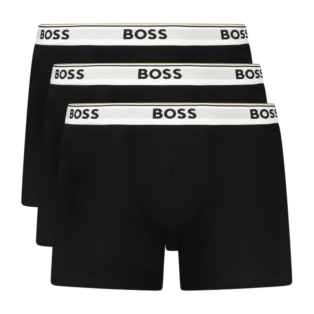 Hugo Men's Black Boxer Shorts Tri Pack - Underpants - S - Underwear