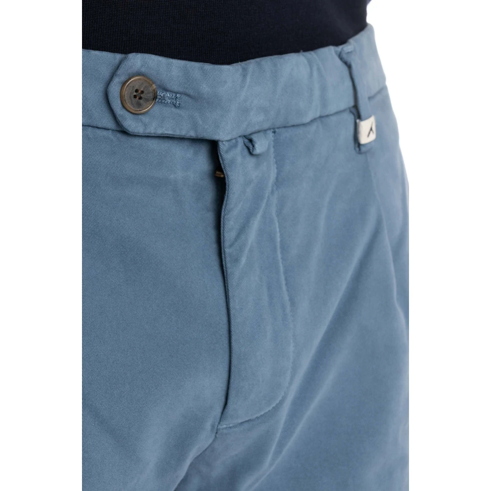 Myths Heldere Blauwe Broek Verfijnde Stijl Blue Heren
