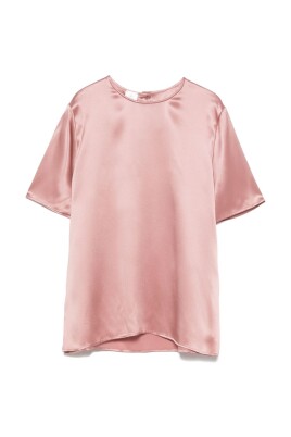 chemisier-en-soie-rose-manches-courtes