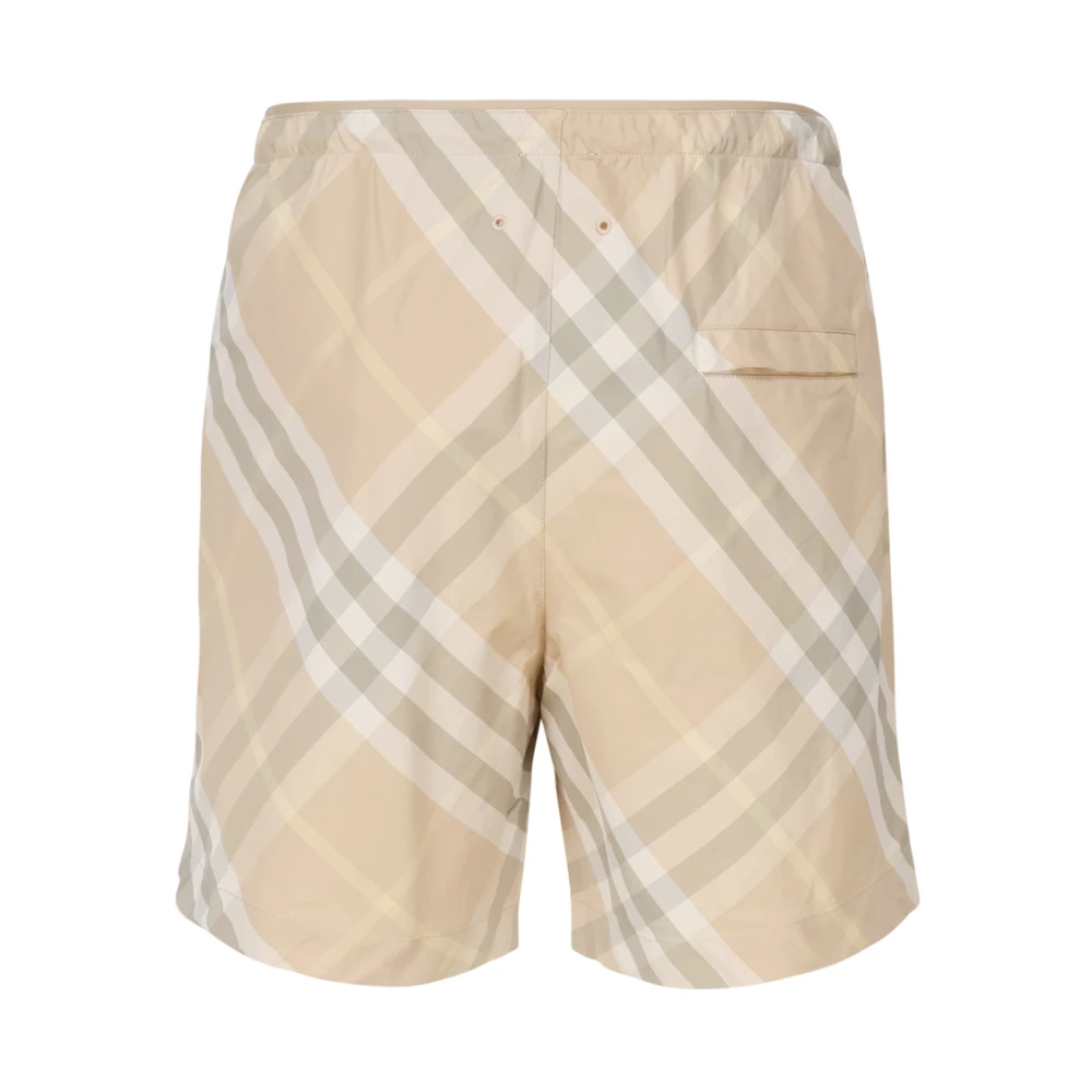 Burberry Strand Boxer Shorts Grijs Multicolor Heren