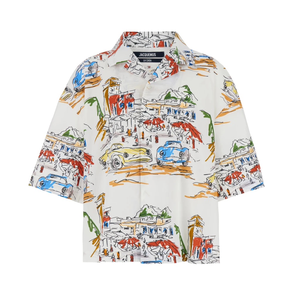 Jacquemus MultiColour Shirt LA Chemise Casaco Multicolor Heren