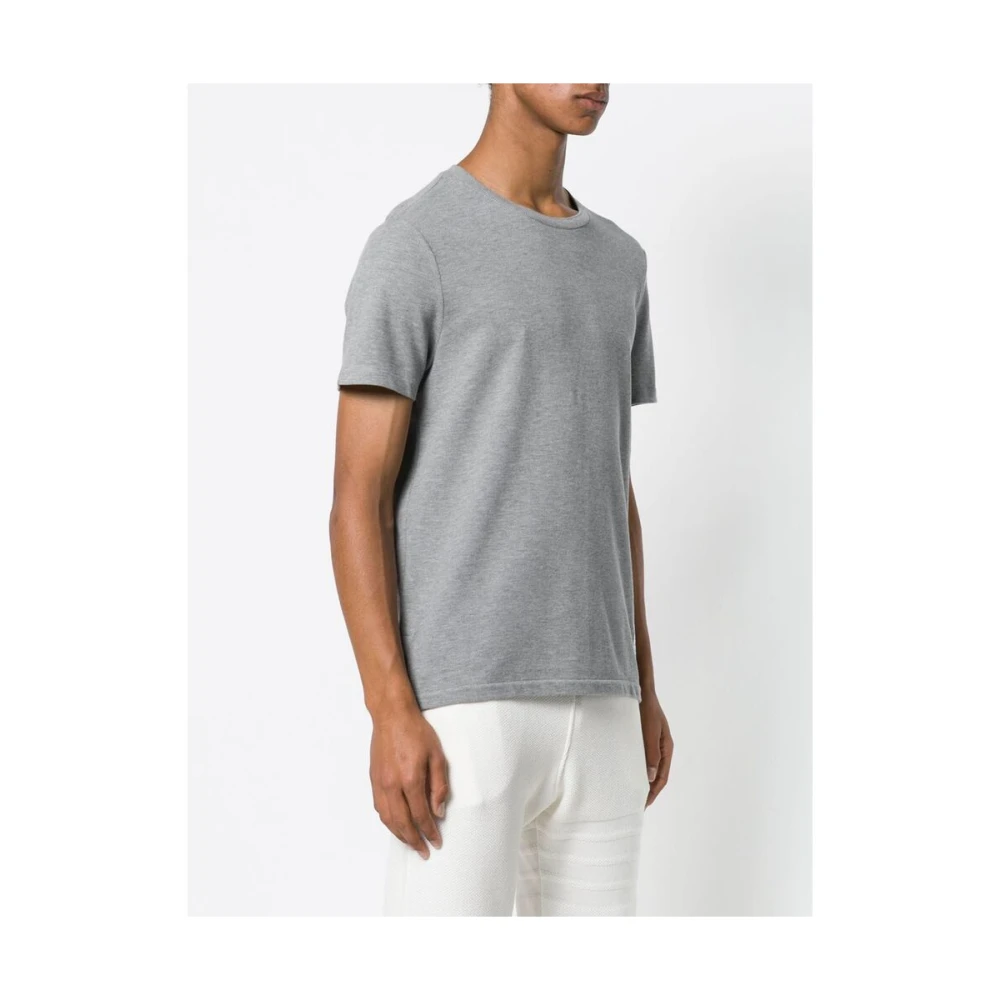 Thom Browne T-Shirts Gray Heren