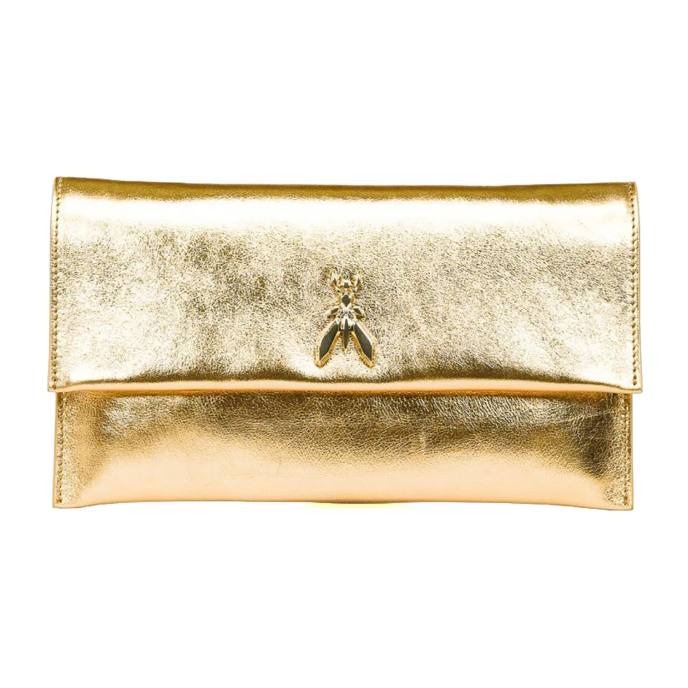 Patrizia Pepe Vrouw Geel Fly Clutch