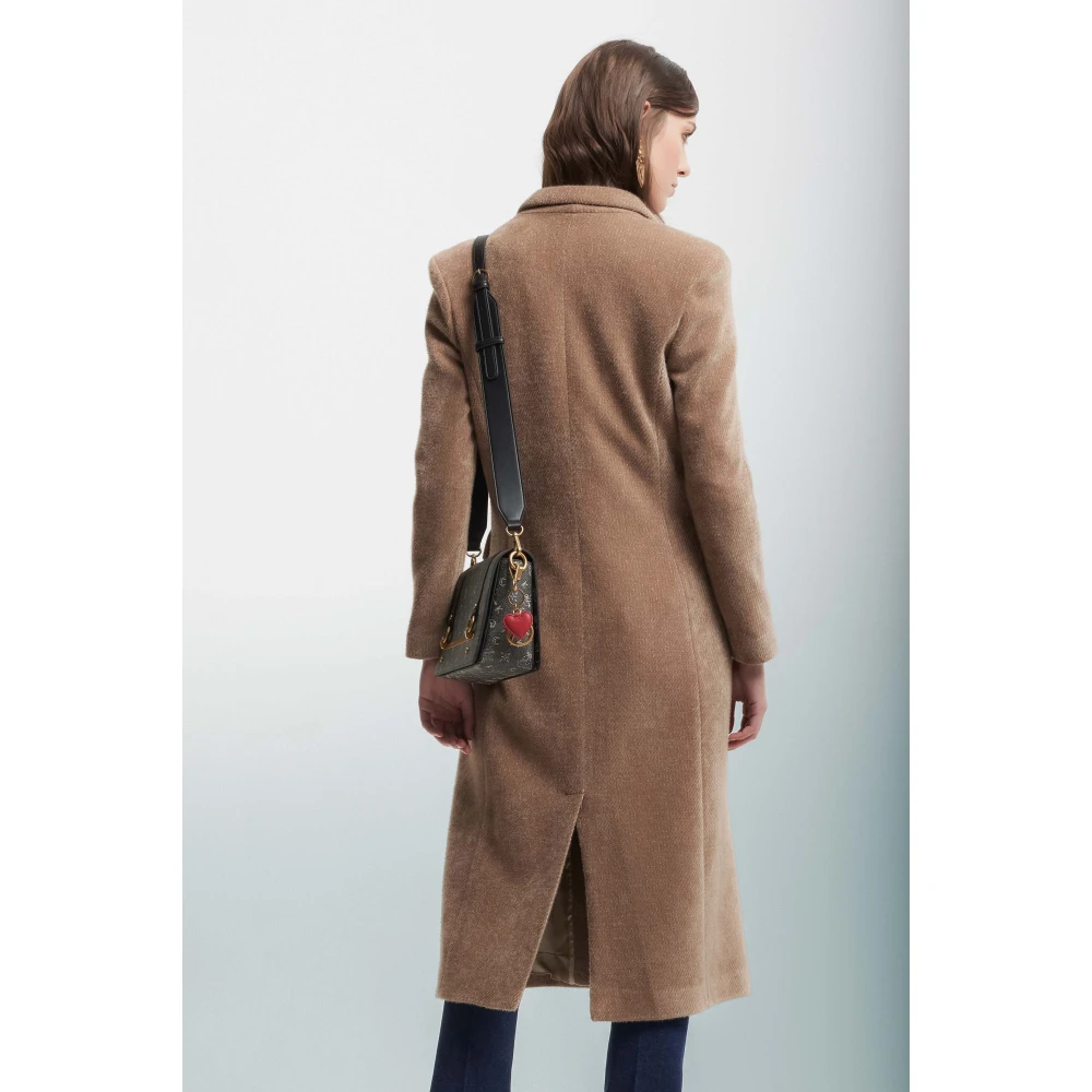 Kocca Vintage Style Dubbele Rij Jas Brown Dames