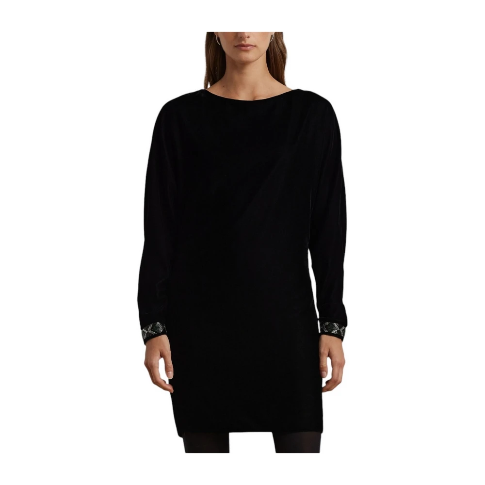 Ralph Lauren Jurken Zwart Black Dames