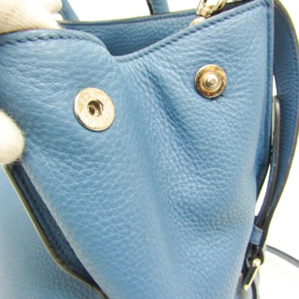 Prada Vintage Pre-owned Fabric prada-bags Blue Dames