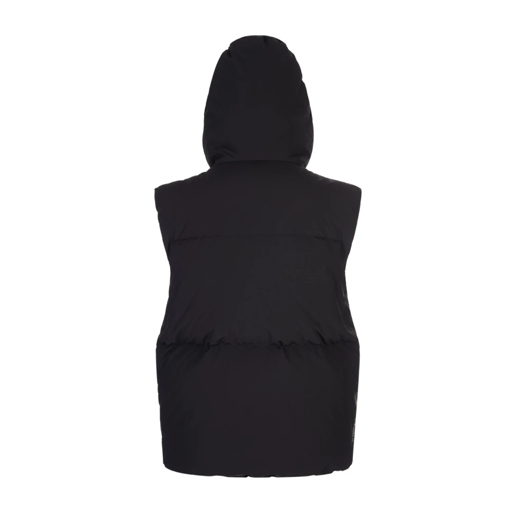 Moncler Zwarte Gewatteerde Gilet Baldy Black Heren