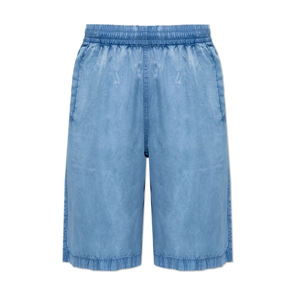 Diesel Uomo Blu Pantaloncini, M, New,