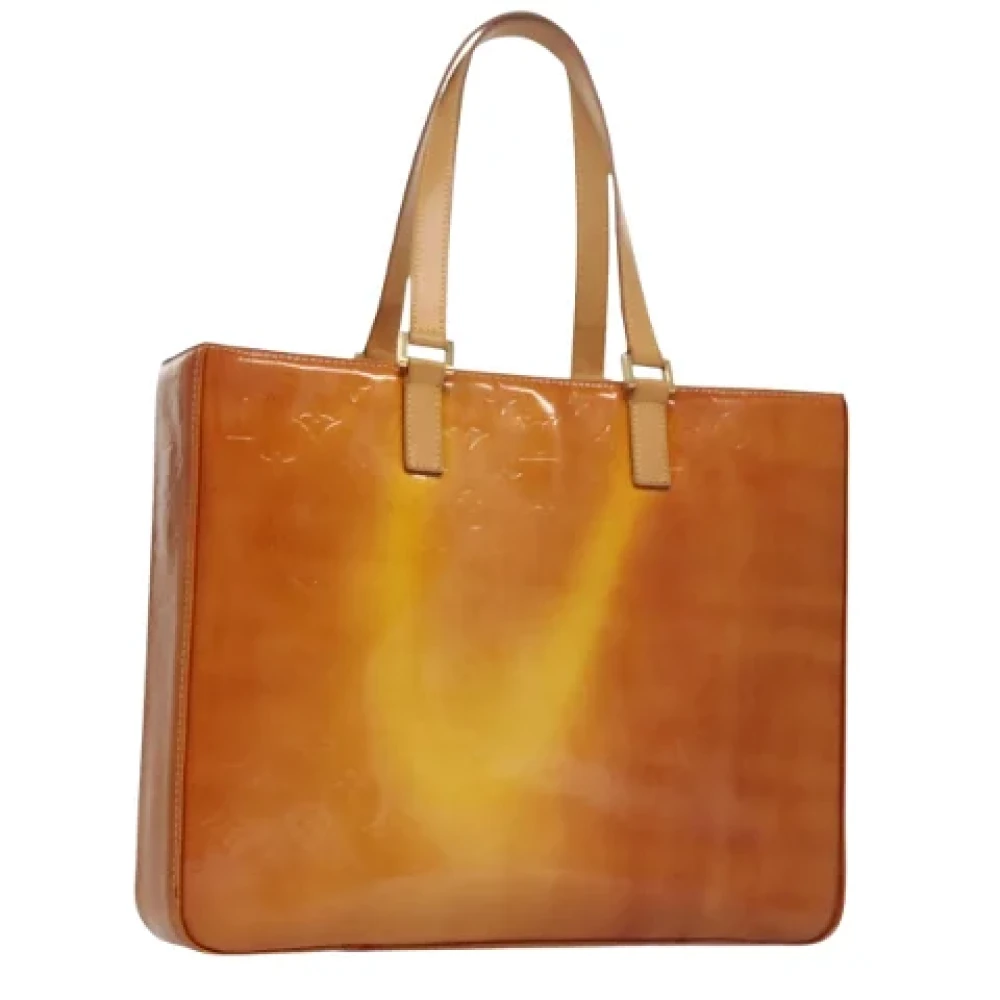 Louis Vuitton Vintage Pre-owned Leather totes Yellow Dames