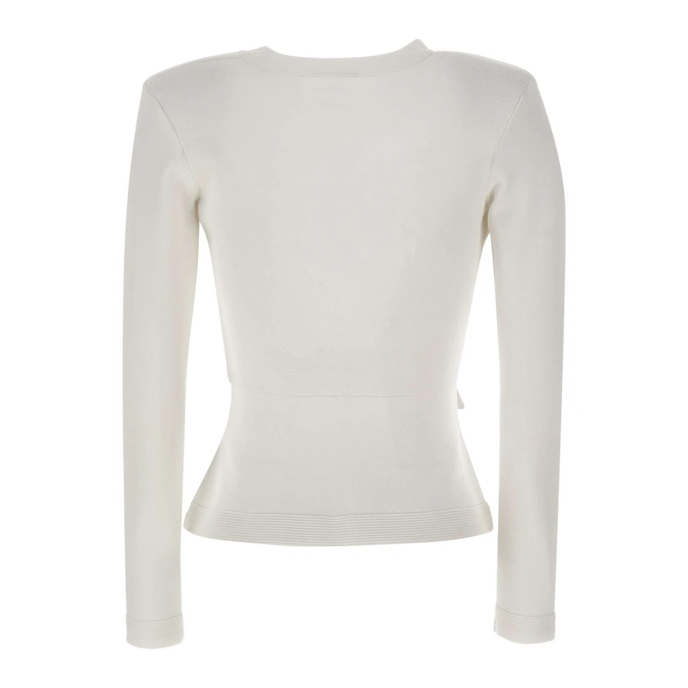 Elisabetta Franchi Witte Sweaters van White Dames