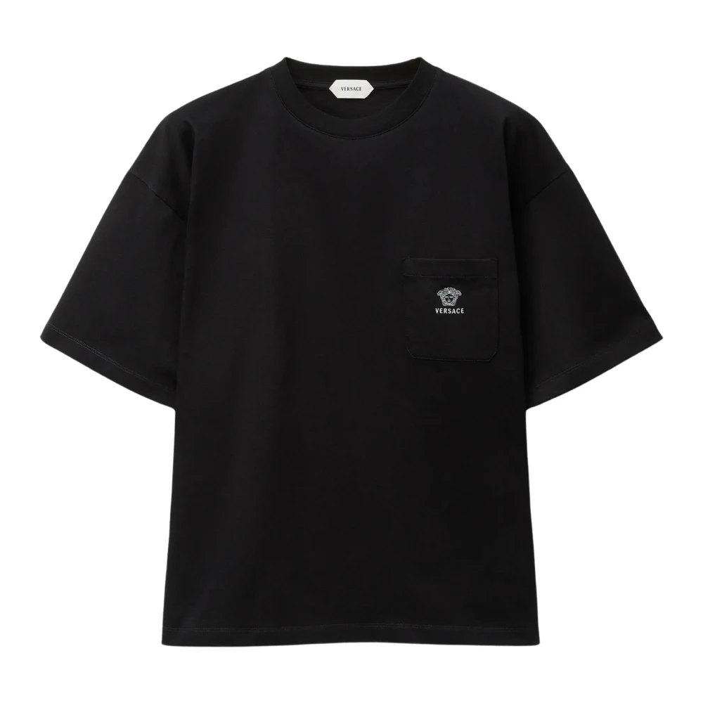 Versace , Herren, Oberteile, Schwarzk, M - Bild 3