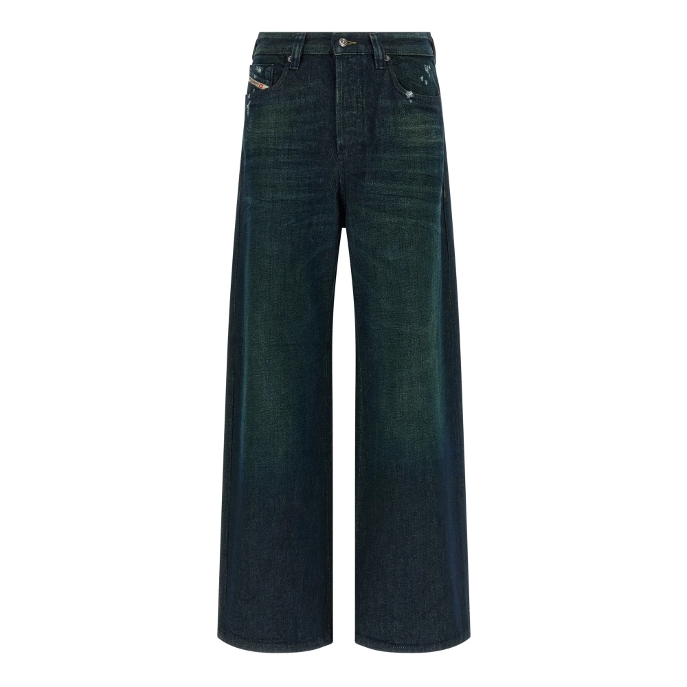 Diesel Women's Blue 1996 D-Sire Relaxed Jeans