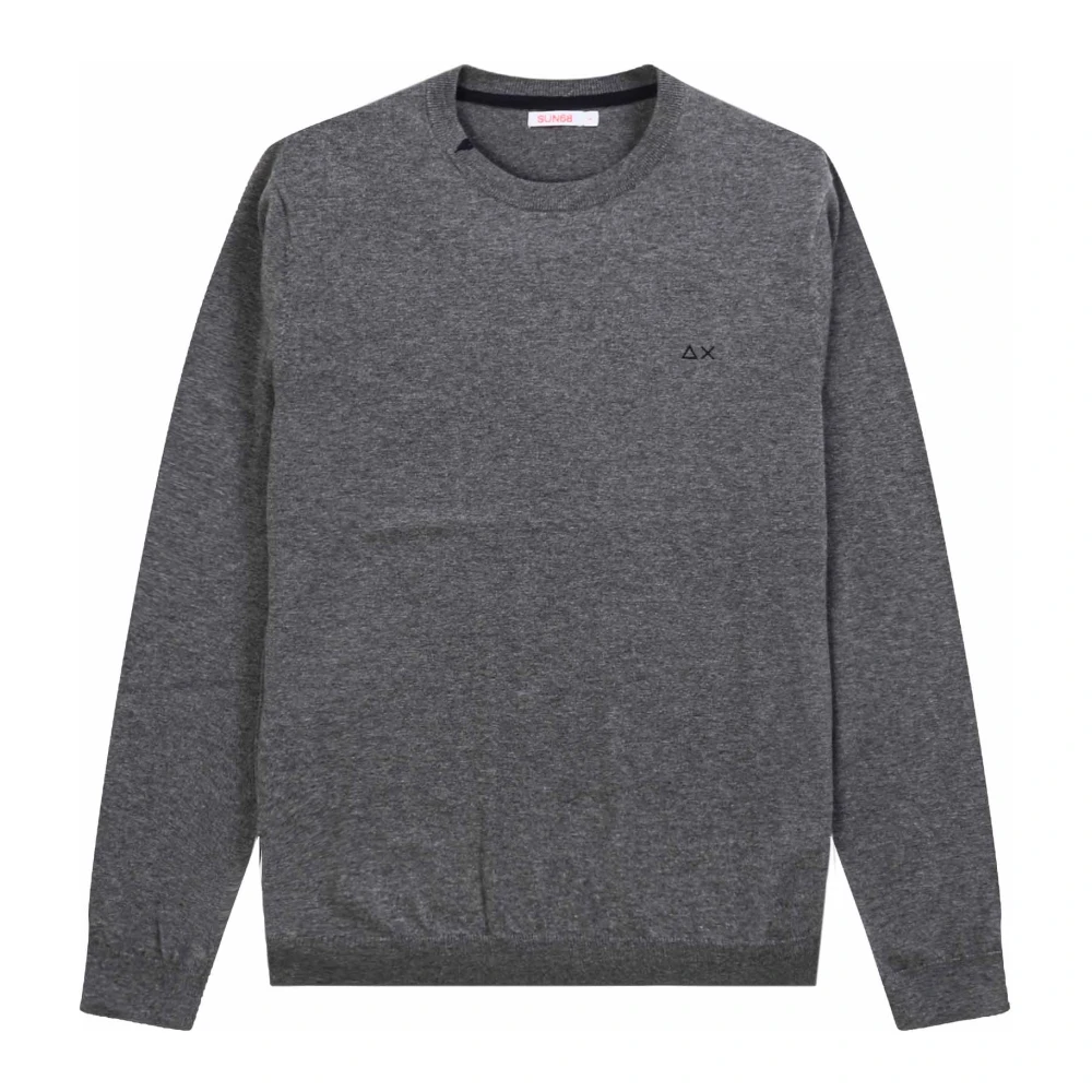Sun68 Heren Donkergrijze Trui Gray Heren