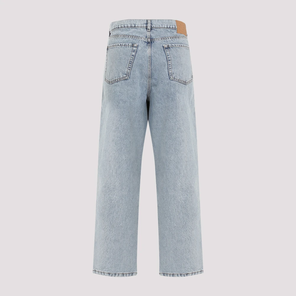 Magda Butrym Blauwe Denim Broek Blue Dames