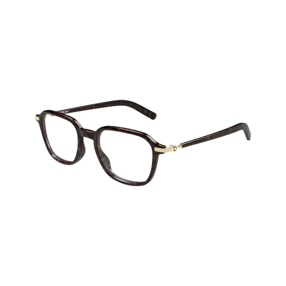 Montblanc Men's Brown Optical Frame - Glasses - 51 Mm - Accessories