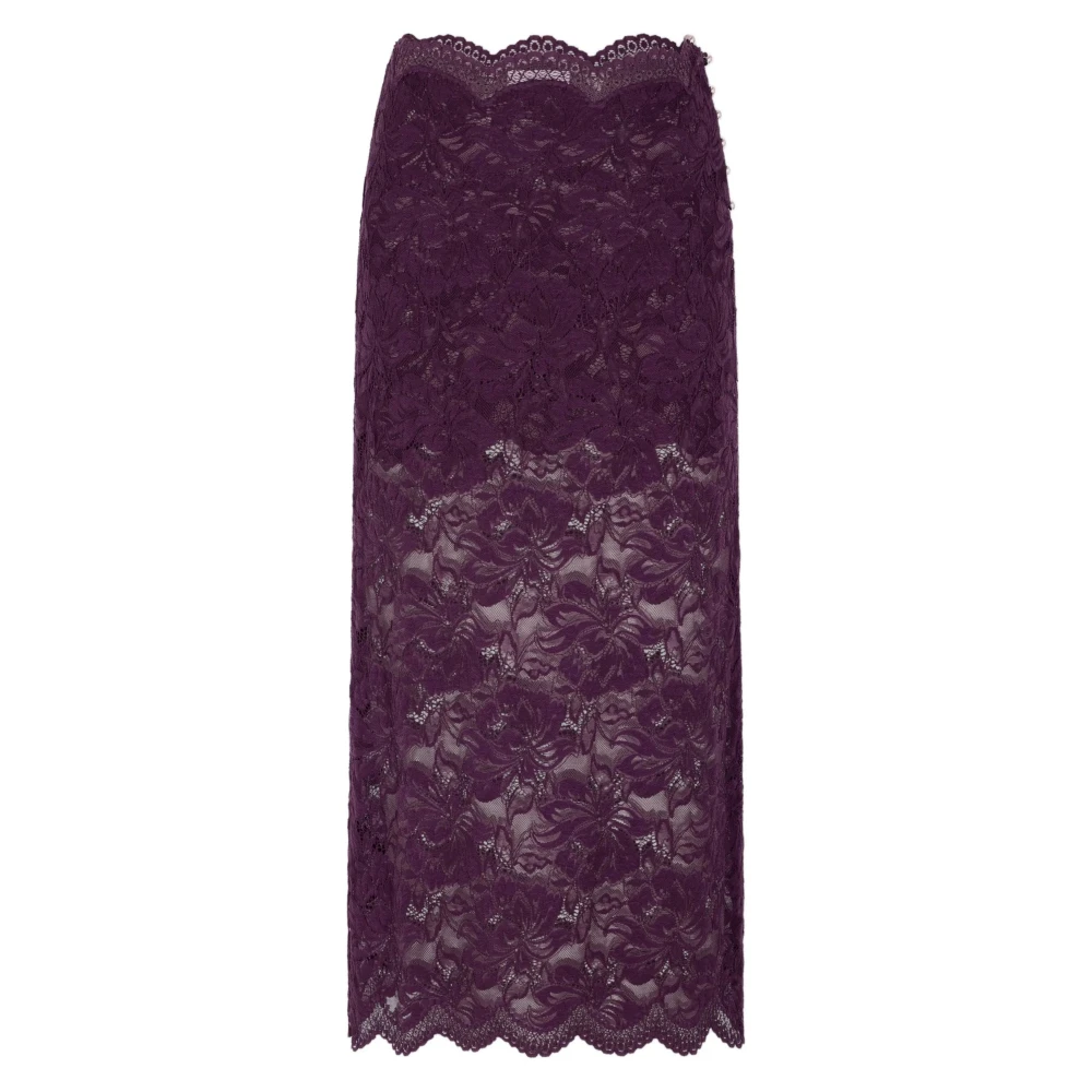 Rabanne Donna Viola Gonne, 2XS, New,