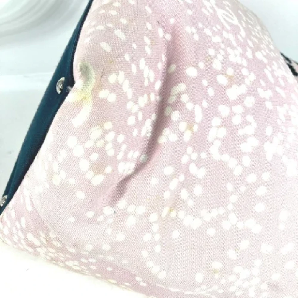 Chanel Vintage Pre-owned Cotton chanel-bags Pink Dames