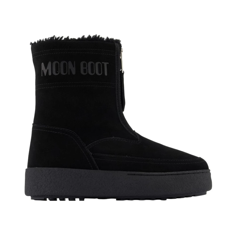 Moon Boot Women's Black Winter Boots, 3 Uk, Lara Ankle Boots