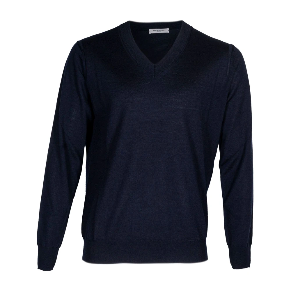 Knitwear > V-neck Knitwear - - Paolo Pecora - Modalova